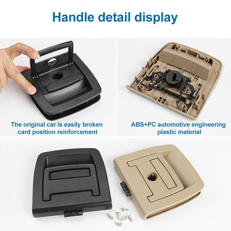 ด้านหลังรถด้านหลังพรมพรมจับรู 51479120283 สำหรับ BMW X5 / X6 2006-2013,ขับรถซ้าย, with Hole For BMW X5 (Black), with Hole For BMW X5 (Beige)