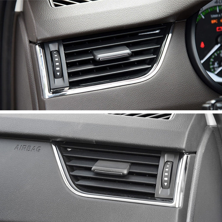 รถด้านซ้ายเบอร์ 1 เครื่องปรับอากาศไอเสียสวิทช์PaddleสำหรับSkoda Octavia 2014-2019,ขับรถซ้าย, For Skoda Octavia 2014-2019