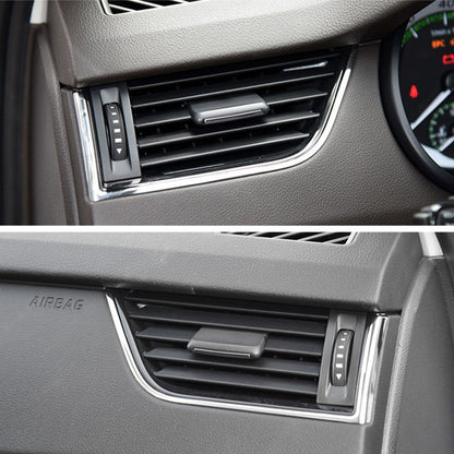 รถด้านซ้ายเบอร์ 1 เครื่องปรับอากาศไอเสียสวิทช์PaddleสำหรับSkoda Octavia 2014-2019,ขับรถซ้าย, For Skoda Octavia 2014-2019