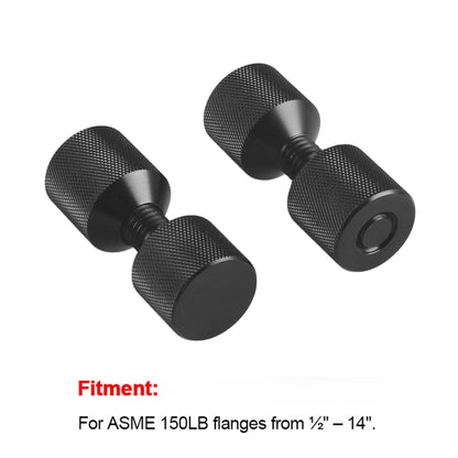 1-1/8 นิ้ว 2 รู Pins Set Handy 6061 โครงสร้างอลูมิเนียม 2 รูหน้าแปลนการจัดตำแหน่ง Pin, 1-1/8 inch Two Hole Pins Set
