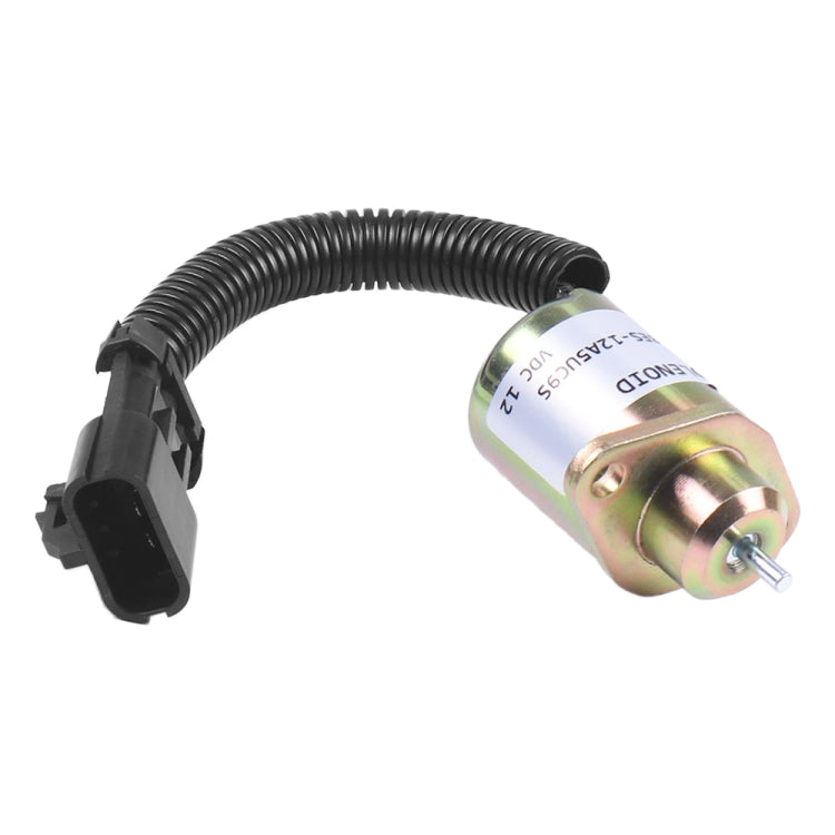 การปิดระบบเชื้อเพลิงของรถขุดปิดวาล์วโซลินอยด์สำหรับ Kubota V1505 R90 1503ES-12A5UC9S, For Kubota V1505