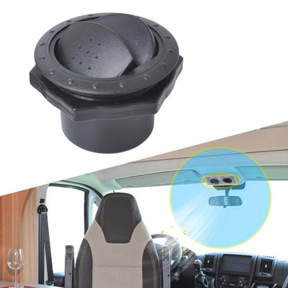 Universal 60 มม.AC Air Outlet Vent สำหรับ RV รถบัสเรือ Yacht Auto Air Conditioner Vent เปลี่ยนชิ้นส่วนรถอุปกรณ์เสริม, A Style (Grey), A Style (Black)