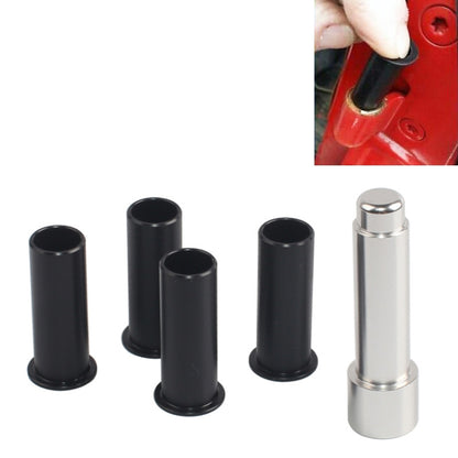 4 PCS รถเครื่องมือกำจัดประตูบานพับชิ้นส่วนโลหะ + พลาสติก Universal สำหรับ JEEP Wrangler JKU 2007-2018, 4 PCS