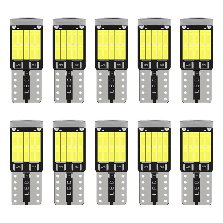 10 ชิ้น T10 4014-26SMD รถยนต์ไฟสว่าง LED โคมไฟกวาดล้างโคมไฟอ่านหนังสือ