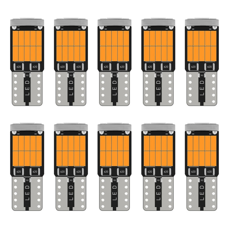 10 ชิ้น T10 4014-26SMD รถยนต์ไฟสว่าง LED โคมไฟกวาดล้างโคมไฟอ่านหนังสือ