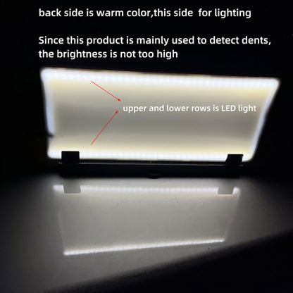 68LEDs Paintless Dent Repair Removal เครื่องมือ การตรวจสอบแถบสะท้อนแสงแถบตรวจจับแสง, Stripe Light