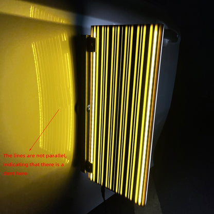 68LEDs Paintless Dent Repair Removal เครื่องมือ การตรวจสอบแถบสะท้อนแสงแถบตรวจจับแสง, Stripe Light