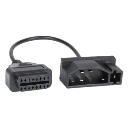 รถ OBD II 7 Pin ถึง 16 Pin Adapter Cable สำหรับ Ford, For Ford