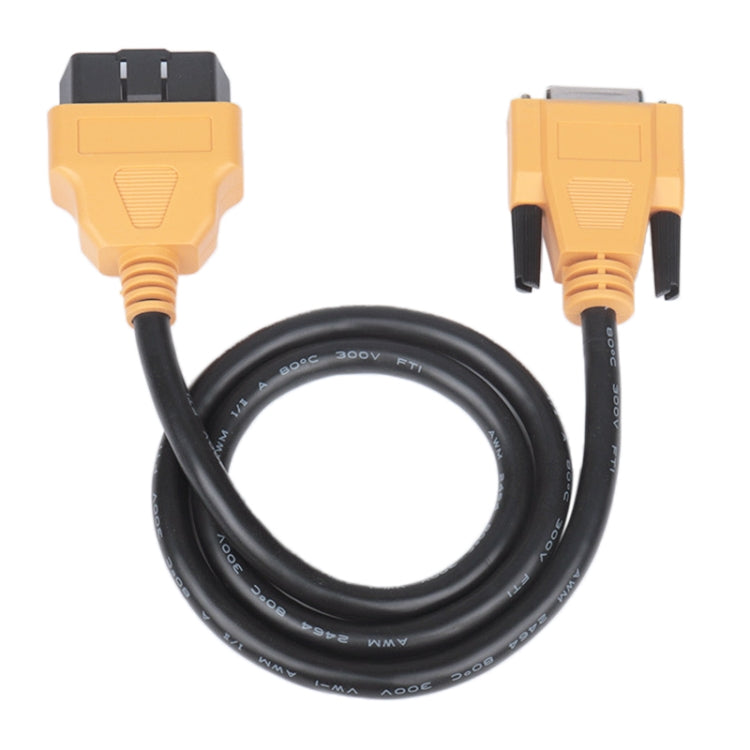 C91C80 เครื่องมือวินิจฉัยสายOBD 16Pin OBD IIสายวินิจฉัย, 16Pin