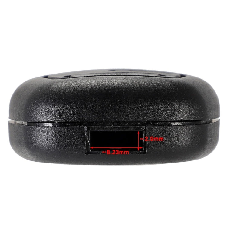 2 ชิ้น รถ 307 ปาก รีโมทคอนโทรล กุญแจ เคส ปกสำหรับ PSA เปอโยต์ซีตรอง, For PSA Peugeot Citroen