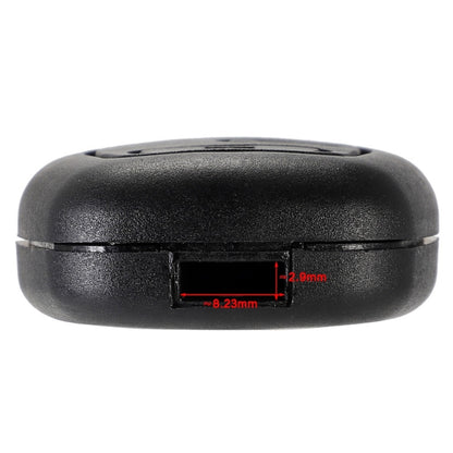 2 ชิ้น รถ 307 ปาก รีโมทคอนโทรล กุญแจ เคส ปกสำหรับ PSA เปอโยต์ซีตรอง, For PSA Peugeot Citroen