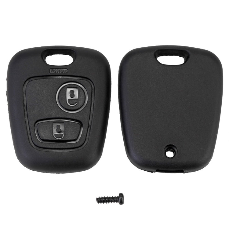 2 ชิ้น รถ 307 ปาก รีโมทคอนโทรล กุญแจ เคส ปกสำหรับ PSA เปอโยต์ซีตรอง, For PSA Peugeot Citroen