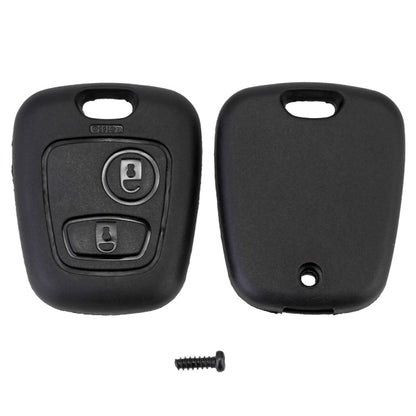 2 ชิ้น รถ 307 ปาก รีโมทคอนโทรล กุญแจ เคส ปกสำหรับ PSA เปอโยต์ซีตรอง, For PSA Peugeot Citroen