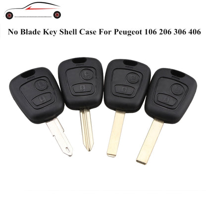 2 ชิ้น รถ 307 ปาก รีโมทคอนโทรล กุญแจ เคส ปกสำหรับ PSA เปอโยต์ซีตรอง, For PSA Peugeot Citroen