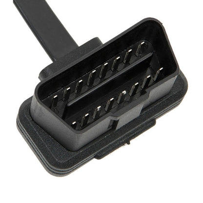 16PIN รถ OBD วินิจฉัยสายเคเบิลขยาย OBD2 สายเคเบิลชายกับหญิง, ความยาวสายเคเบิล: 60 ซม, 60cm