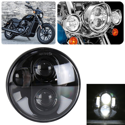 5.75 นิ้ว DC12V 6000K-6500K 40W รถ LED ไฟหน้าสำหรับ Harley, 5.75 inch, 40W