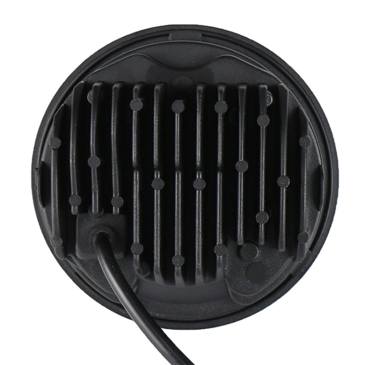 5.75 นิ้ว DC12V 6000K-6500K 40W รถ LED ไฟหน้าสำหรับ Harley, 5.75 inch (Silver), DC12V 40W