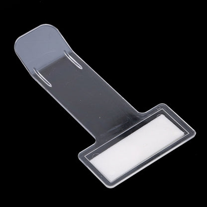 10 ชิ้น รถ พลาสติกติดบิลคลิป H Older ที่จอดรถจับเวลาผู้ถือตั๋วรถ, Plastic Mounted  Clip
