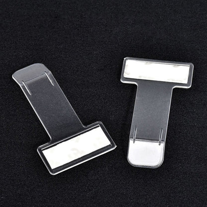 10 ชิ้น รถ พลาสติกติดบิลคลิป H Older ที่จอดรถจับเวลาผู้ถือตั๋วรถ, Plastic Mounted  Clip