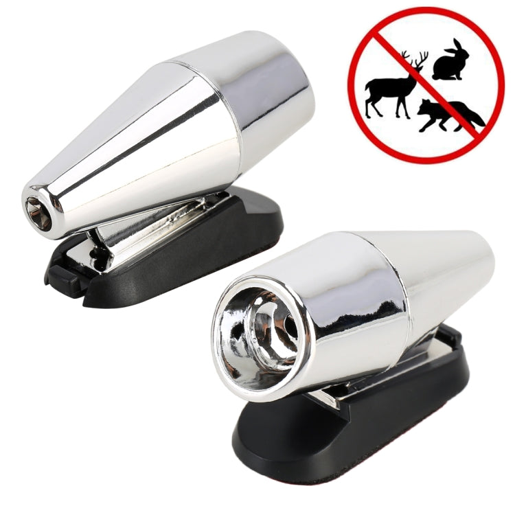 รถ ABS Deer Alert เสียงปลุกอัลตราโซนิกพลังงานลมสัตว์ Repeller, Wind Power Animal Repeller (Black), Wind Power Animal Repeller (Black Silver)