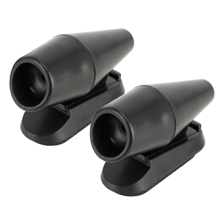 รถ ABS Deer Alert เสียงปลุกอัลตราโซนิกพลังงานลมสัตว์ Repeller, Wind Power Animal Repeller (Black), Wind Power Animal Repeller (Black Silver)