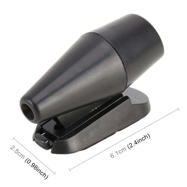 รถ ABS Deer Alert เสียงปลุกอัลตราโซนิกพลังงานลมสัตว์ Repeller, Wind Power Animal Repeller (Black), Wind Power Animal Repeller (Black Silver)