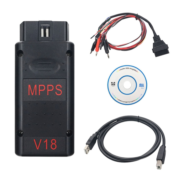 MPPS V18 หลัก + Tricore + Multiboot V18.12.3.8 พร้อมเครื่องมือวินิจฉัยสายเคเบิล Tricore ฝ่าวงล้อม, V18