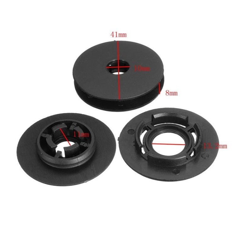 10 ชุดรถพรมพรมคลิปชั้นผู้ถือ Fixing Grips Clamps 3D08645214PK / 3D0864523B41 สำหรับ Volkswagen / Skoda / Audi, 3D0864523B41