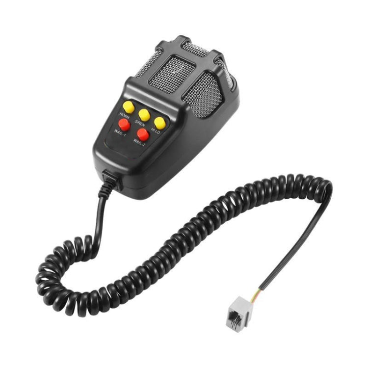 HW-1006B 12V 100W 125dB 5-TONE ไฟฟ้าปลุก Air Horn ไซเรนลำโพง 5 เสียง TONE super Loud พร้อมไมโครโฟน, HW-1006B