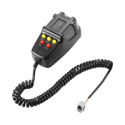 HW-1006B 12V 100W 125dB 5-TONE ไฟฟ้าปลุก Air Horn ไซเรนลำโพง 5 เสียง TONE super Loud พร้อมไมโครโฟน, HW-1006B
