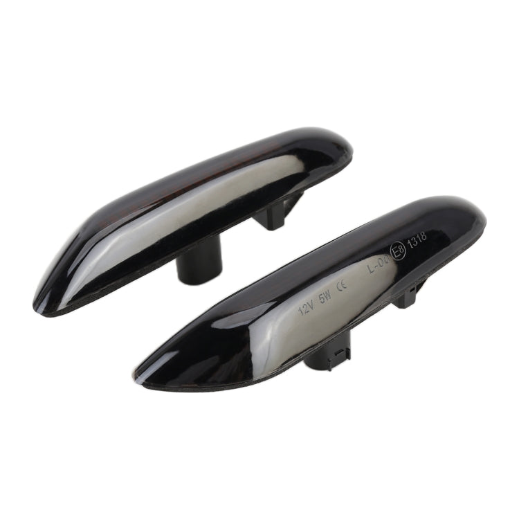 2 ชิ้น D12V / 5 วัตต์รถ LED แบบไดนามิกไฟกระพริบด้านข้างไหลน้ำเลี้ยวไฟสำหรับ BMW, แสงสีเหลือง, For BMW