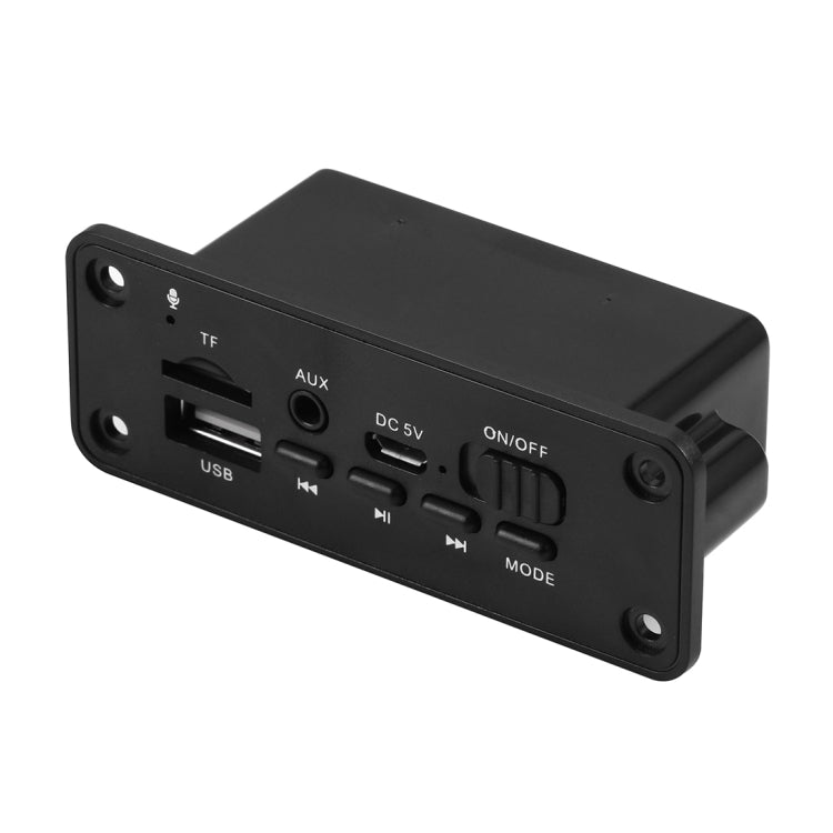 รถ 5V 2x3W เสียง MP3 Player ถอดรหัสคณะกรรมการวิทยุ FM TF USB 3.5 มม.AUX, พร้อม Bluetooth และบันทึกฟังก์ชั่นการโทร, Audio MP3 Player Decoder Board