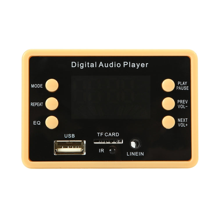 รถ 12V หน้าจอสีเสียงเครื่องเล่น MP3 ถอดรหัสคณะกรรมการวิทยุ FM TF Card USB พร้อมฟังก์ชั่น Bluetooth และรีโมทคอนโทรล, 12V