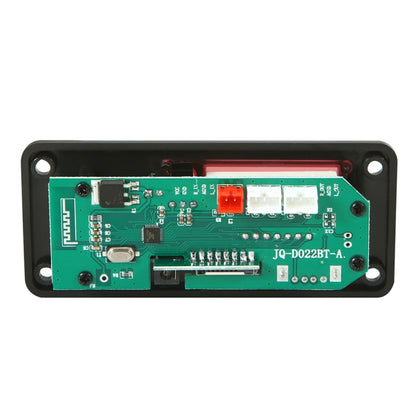 รถ 5V หน้าจอสีบลูทูธ 5.0 เสียง MP3 Player ถอดรหัสวิทยุ FM TF Card USB 3.5 มม.AUX พร้อมรีโมทคอนโทรล, 5V