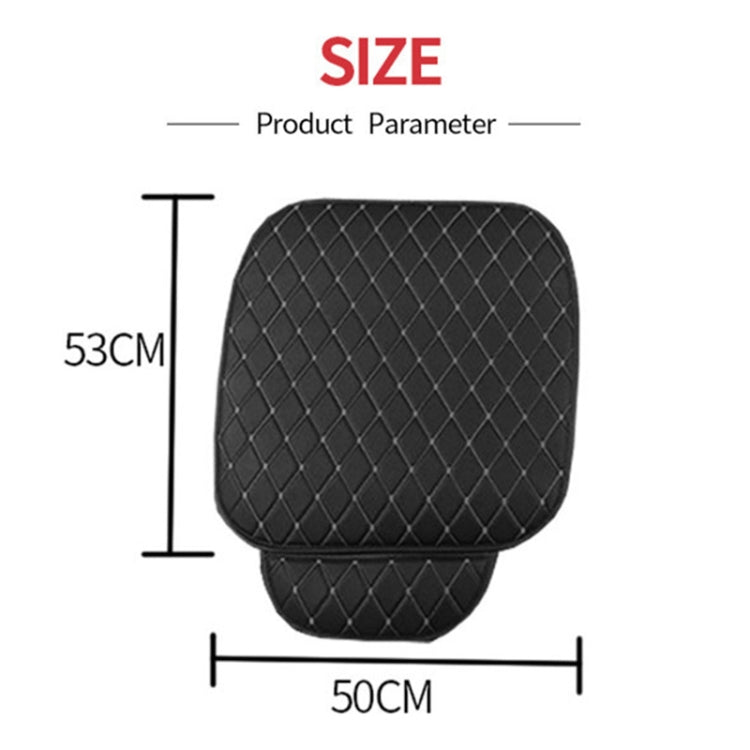 เบาะนั่งรถยนต์ Universal Simple ฝาครอบที่นั่ง Anti-SLIP MAT อุปกรณ์เสริมสำหรับรถยนต์