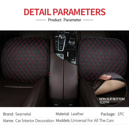 เบาะนั่งรถยนต์ Universal Simple ฝาครอบที่นั่ง Anti-SLIP MAT อุปกรณ์เสริมสำหรับรถยนต์