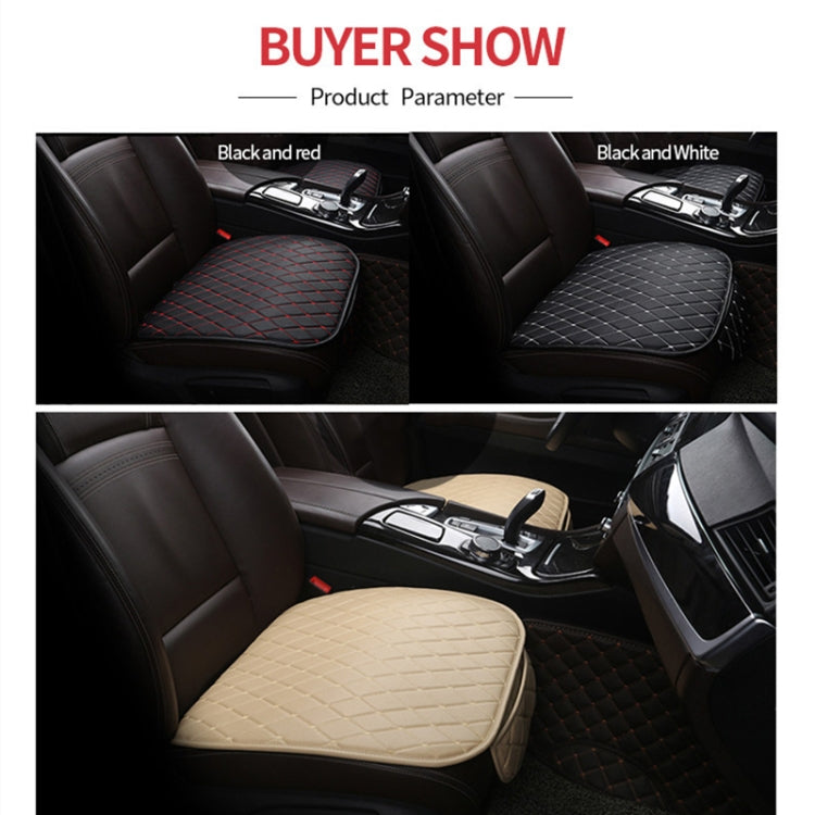 เบาะนั่งรถยนต์ Universal Simple ฝาครอบที่นั่ง Anti-SLIP MAT อุปกรณ์เสริมสำหรับรถยนต์