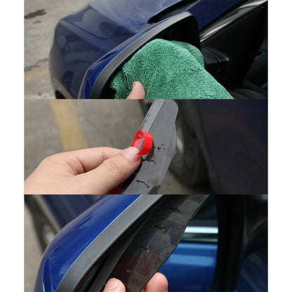 1 คู่ 3R-2156 Universal กระจกมองหลังรถยนต์กระจกฝนใบมีดกระจกคิ้ว Rain Cover