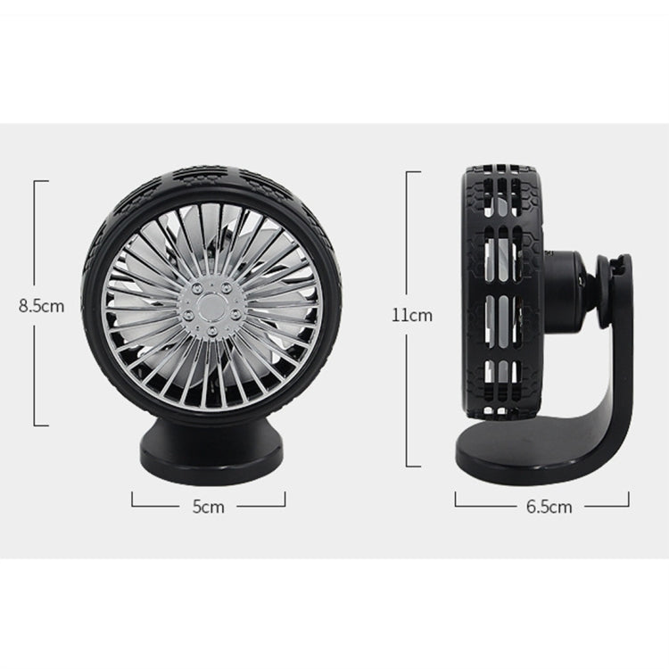 F203B แบบพกพา รถ Air Outlet Sucker พัดลมระบายความร้อนไฟฟ้าพร้อมอโรมา, F203B
