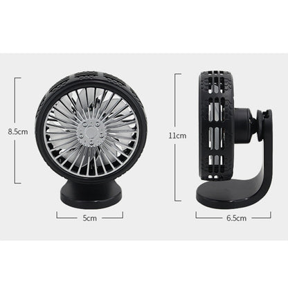 F203B แบบพกพา รถ Air Outlet Sucker พัดลมระบายความร้อนไฟฟ้าพร้อมอโรมา, F203B