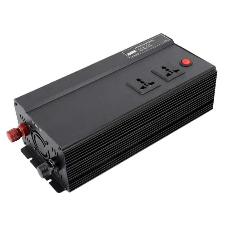 3000W DC 24V to AC 220V รถอินเวอร์เตอร์ไฟฟ้า Sine Wave อเนกประสงค์, การจัดส่งสีแบบสุ่ม, 3000W(Sine Wave)