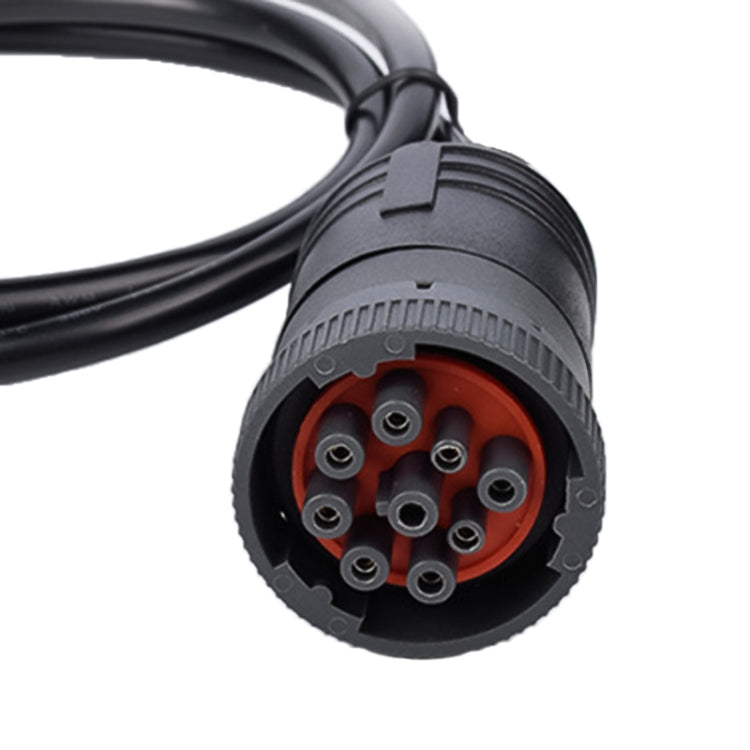 J1939-9Pin Trunk Diagnostic Interface เชื่อมต่อสายเคเบิล, Trunk Diagnostic Interface