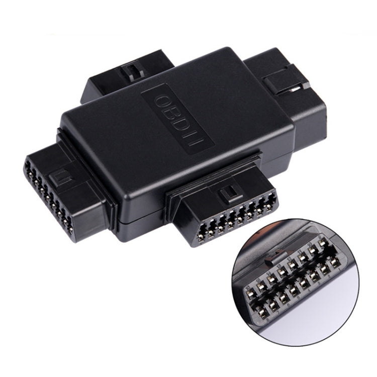 16PIN รถ OBD Diagnostic ปลั๊กขยาย OBD2 Splitter, OBD Diagnostic Extended Plug