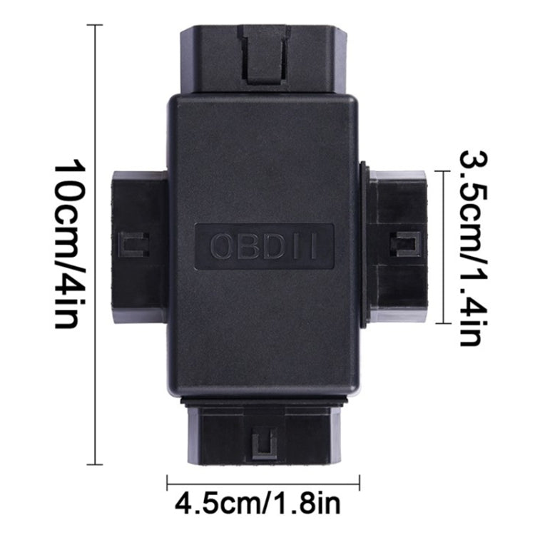 16PIN รถ OBD Diagnostic ปลั๊กขยาย OBD2 Splitter, OBD Diagnostic Extended Plug