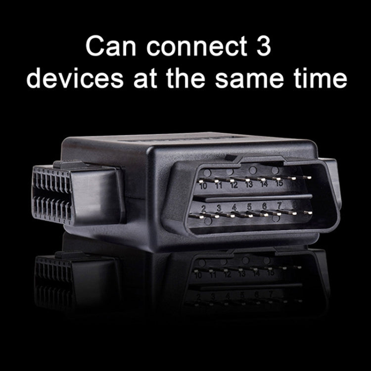 16PIN รถ OBD Diagnostic ปลั๊กขยาย OBD2 Splitter, OBD Diagnostic Extended Plug