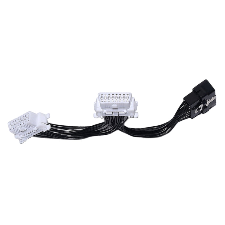 2 in 1 16PIN รถ OBD Diagnostic ขยายสาย OBD2 สาย, OBD2 Cable
