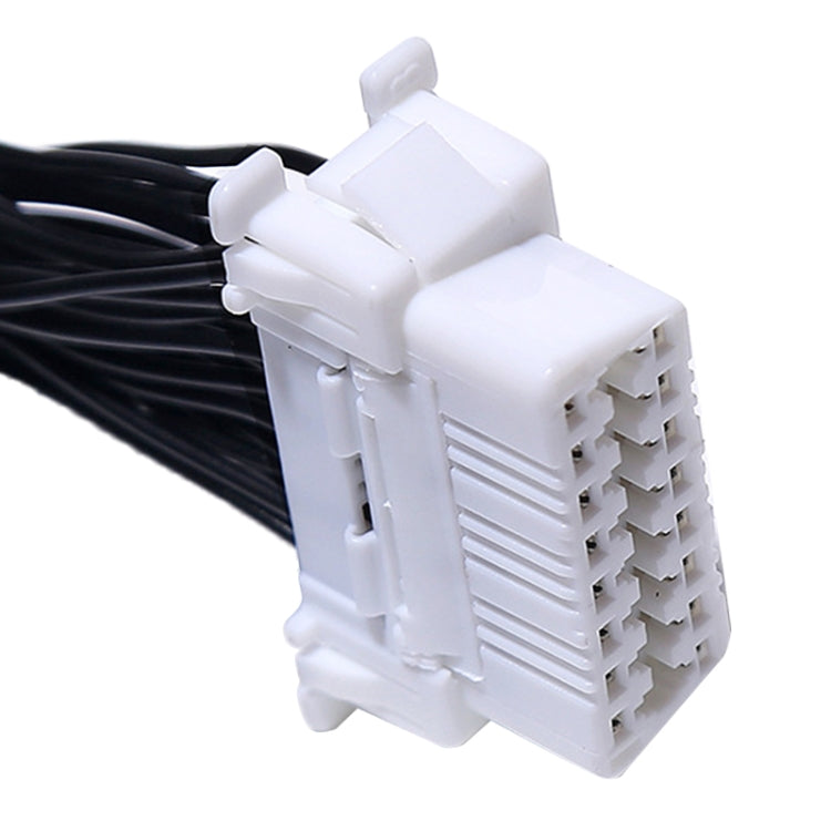 2 in 1 16PIN รถ OBD Diagnostic ขยายสาย OBD2 สาย, OBD2 Cable