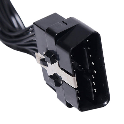 2 in 1 16PIN รถ OBD Diagnostic ขยายสาย OBD2 สาย, OBD2 Cable