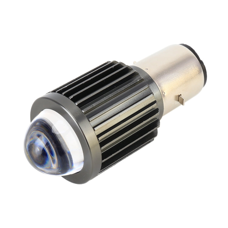 BA20D DC12-80V / 10W / 6000K / 3000K / 800LM ไฟหน้ารถจักรยานยนต์สองสีพร้อมเลนส์โปรเจคเตอร์, BA20D