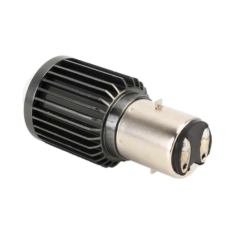 BA20D DC12-80V / 10W / 6000K / 3000K / 800LM ไฟหน้ารถจักรยานยนต์สองสีพร้อมเลนส์โปรเจคเตอร์, BA20D